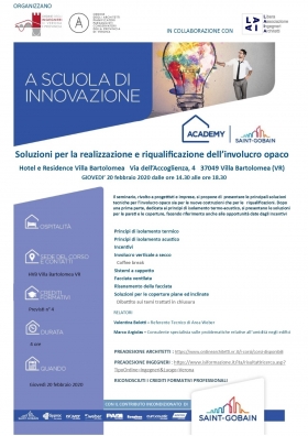 appena conclusosi il seminario Saint-Gobain - LAIA