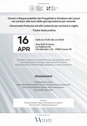 Convegno di deontologia 3 crediti f.p. - LAIA