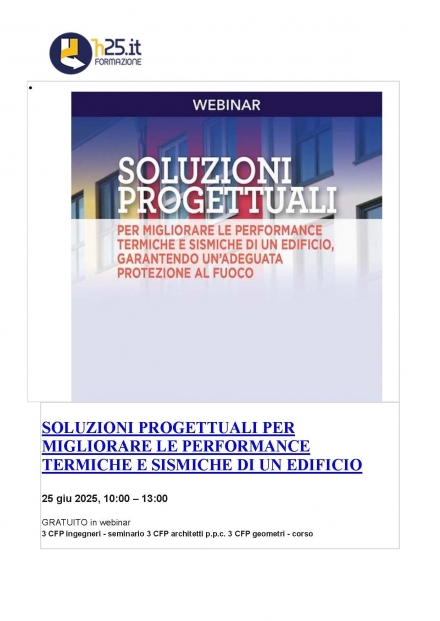 Concluso - H25 formazione - webinar con cfp - LAIA