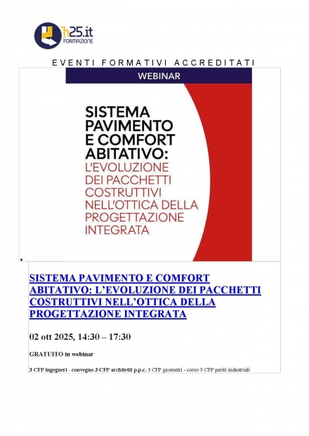 H25 formazione - webinar con cfp - LAIA
