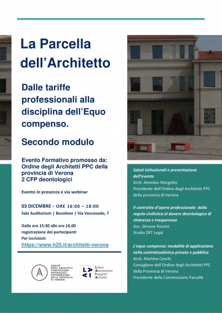 concluso - Convegno deontologico secondo modulo i - LAIA