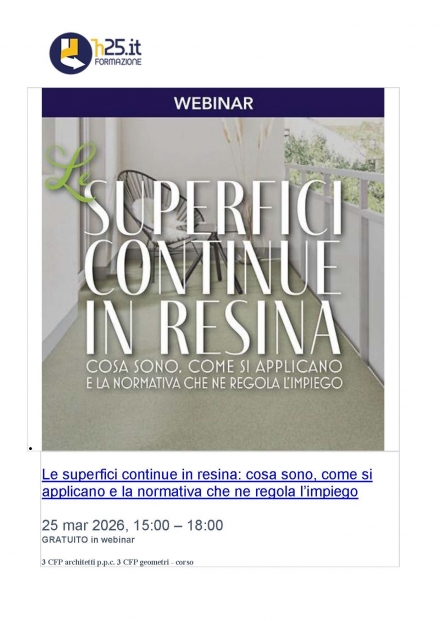 concluso -  H25 formazione - webinar con cfp r - LAIA