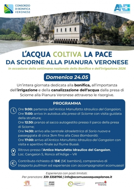 Consorzio di Bonifica Veronese - visita guidata - LAIA